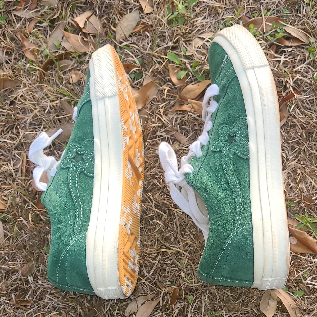 Y2k Converse Golf Le Fleur X One Star Ox Greener Pastures Size Womens 7.5